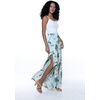image:imageWispy Cereus Light Blue Family Matching Hawaiian ClothesWomen Wide Leg Pants