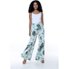 image:imageWispy Cereus Light Blue Family Matching Hawaiian ClothesWomen Wide Leg Pants