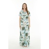 image:imageWispy Cereus Light Blue Family Matching Hawaiian ClothesWomen Wide Legged With Pockets Jumpsuit