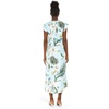 image:imageWispy Cereus Light Blue Family Matching Hawaiian ClothesWomen Wrap Ruffle