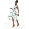 image:imageWispy Cereus Light Blue Family Matching Hawaiian ClothesWomen Wrap Ruffle