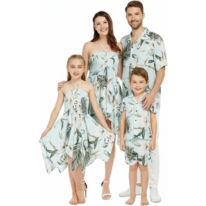 image:imageWispy Cereus Light Blue Family Matching Hawaiian ClothesGirl Fairy