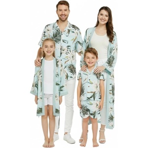 image:imageWispy Cereus Light Blue Family Matching Hawaiian ClothesWomen Ligth Jacket