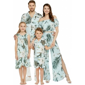 image:imageWispy Cereus Light Blue Family Matching Hawaiian ClothesWomen Tank Top